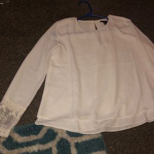 White professional blouse